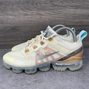 Nike Air Vapormax 2019 SE Sneakers Womens Size 7.5 Phantom Metallic Pewter